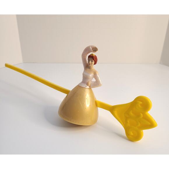 Burger King 2004 Meal Toy Shrek Fiona Lighted Spinning Top - Picture 4 of 6